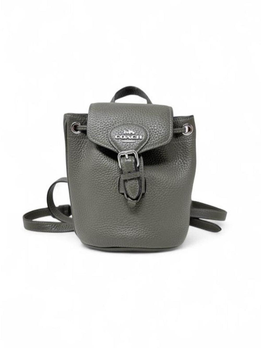 Coach Amelia Convertible Backpack in soft pebble leather